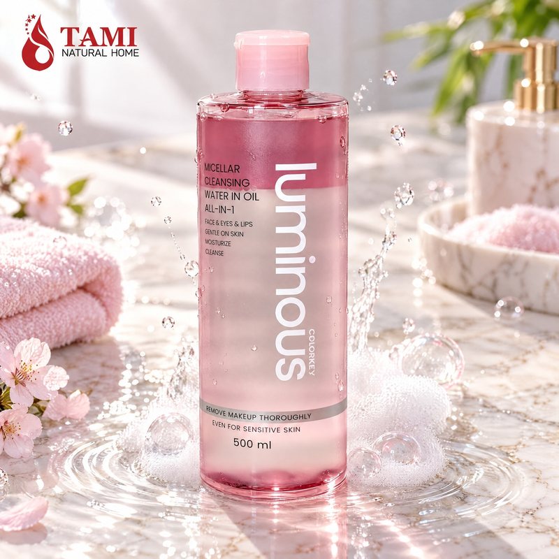 Facial Care Micellar Water — Scene
