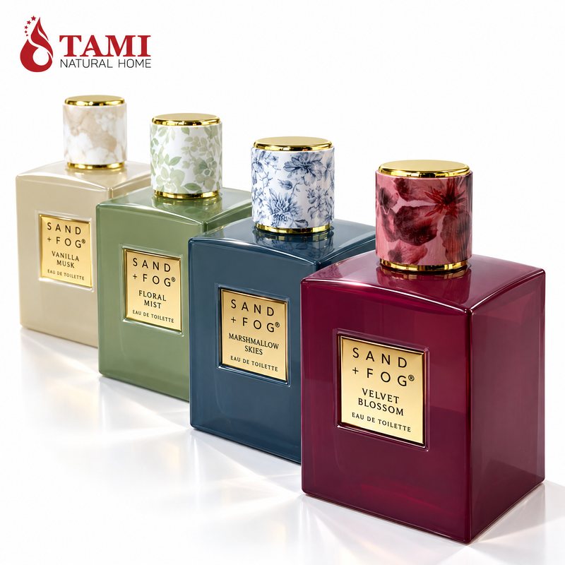 Perfume Marbled Cap 4PC — finished goods from our own filling lines