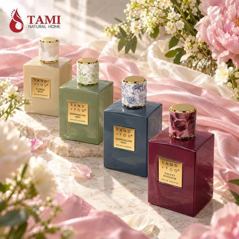 Perfume Marbled Cap 4PC — Scene