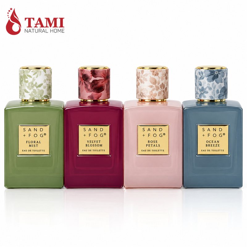 Perfume Square Gold 4PC — Main