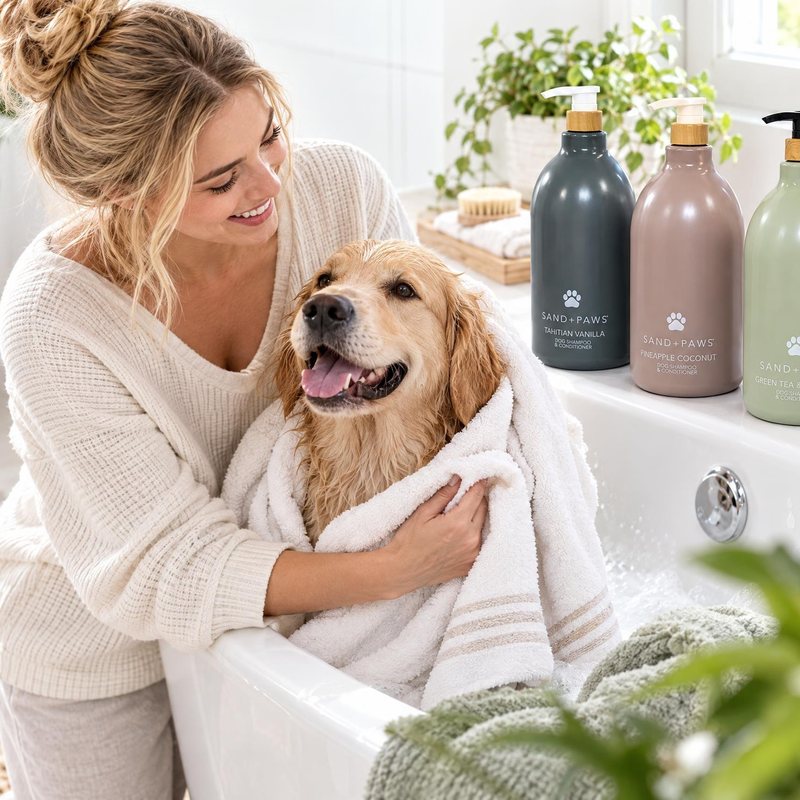 Pet Care Shampoo Set 6PC — Scene